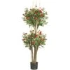 5 Ft. Artificial Mini Rose Silk Tree 2 5 Ft. Artificial Mini Rose Silk Tree -Artificial nearly natural artificial trees 5238 64 1000