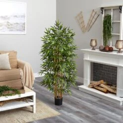 64 In. Artificial Bamboo Silk Tree -Artificial nearly natural artificial trees 5253 1f 1000