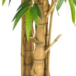 6 Ft. Artificial Belly Bamboo Silk Tree 9 6 Ft. Artificial Belly Bamboo Silk Tree -Artificial nearly natural artificial trees 5257 4f 1000