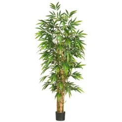6 Ft. Artificial Belly Bamboo Silk Tree