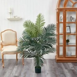 5 Ft. Artificial Paradise Palm Silk Tree 17 5 Ft. Artificial Paradise Palm Silk Tree -Artificial nearly natural artificial trees 5259 31 1000