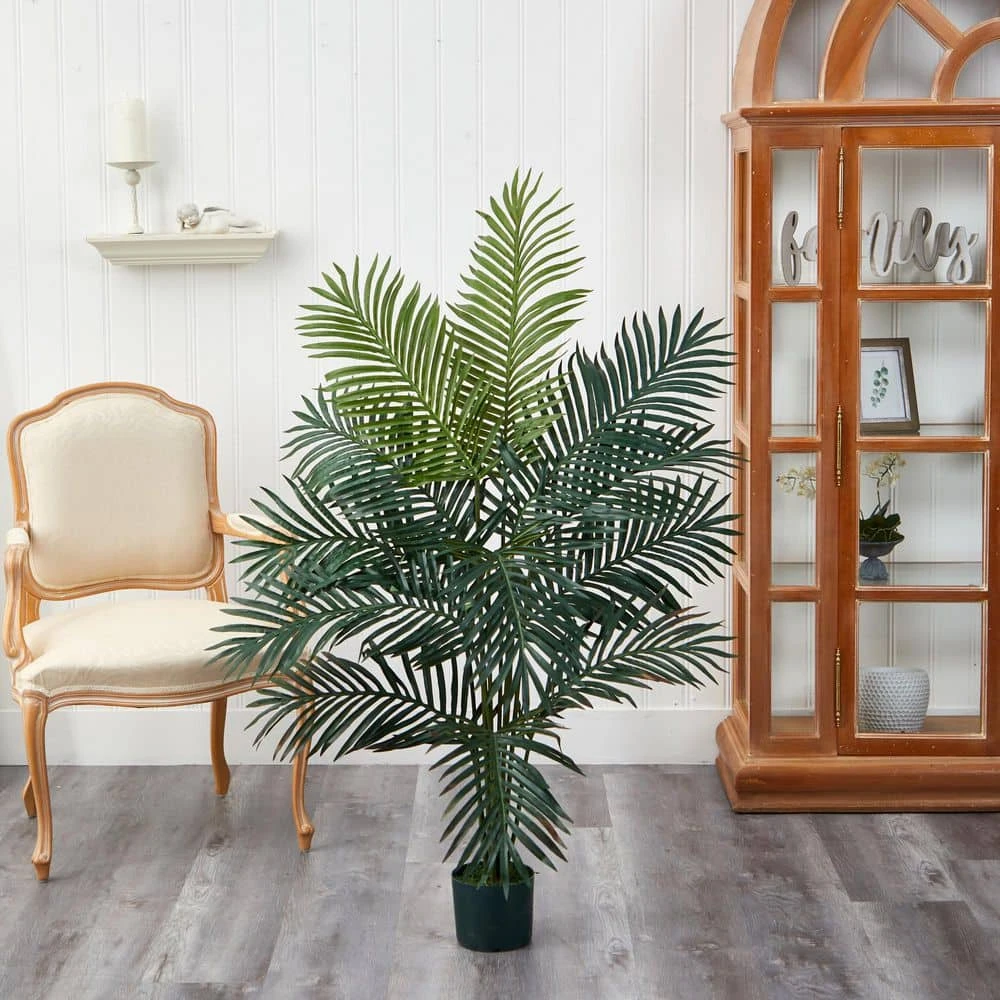 5 Ft. Artificial Paradise Palm Silk Tree 10 5 Ft. Artificial Paradise Palm Silk Tree - Image 8