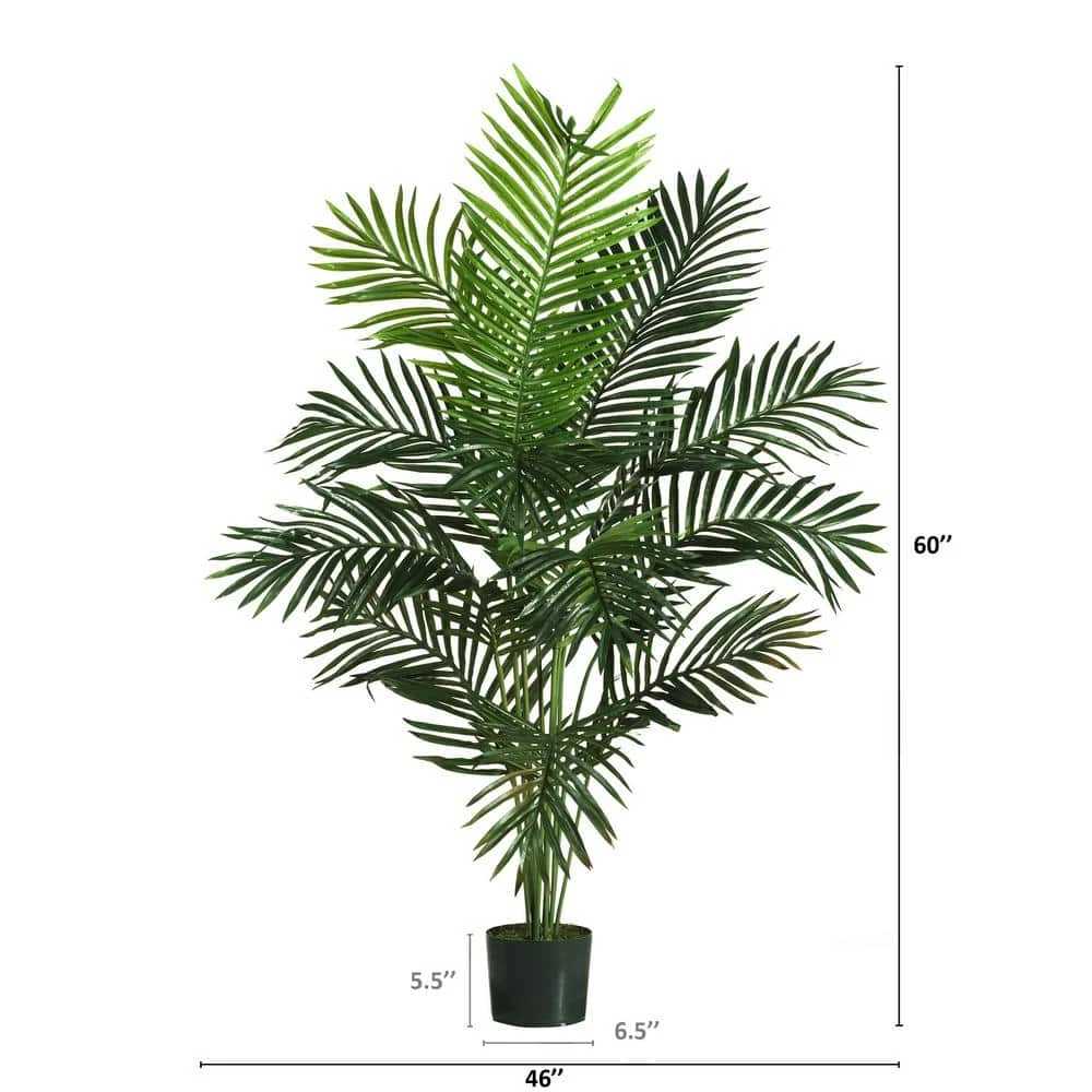 5 Ft. Artificial Paradise Palm Silk Tree 4 5 Ft. Artificial Paradise Palm Silk Tree - Image 2