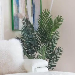 5 Ft. Artificial Paradise Palm Silk Tree 15 5 Ft. Artificial Paradise Palm Silk Tree -Artificial nearly natural artificial trees 5259 44 1000