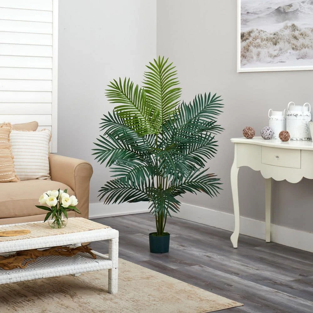 5 Ft. Artificial Paradise Palm Silk Tree 9 5 Ft. Artificial Paradise Palm Silk Tree - Image 7