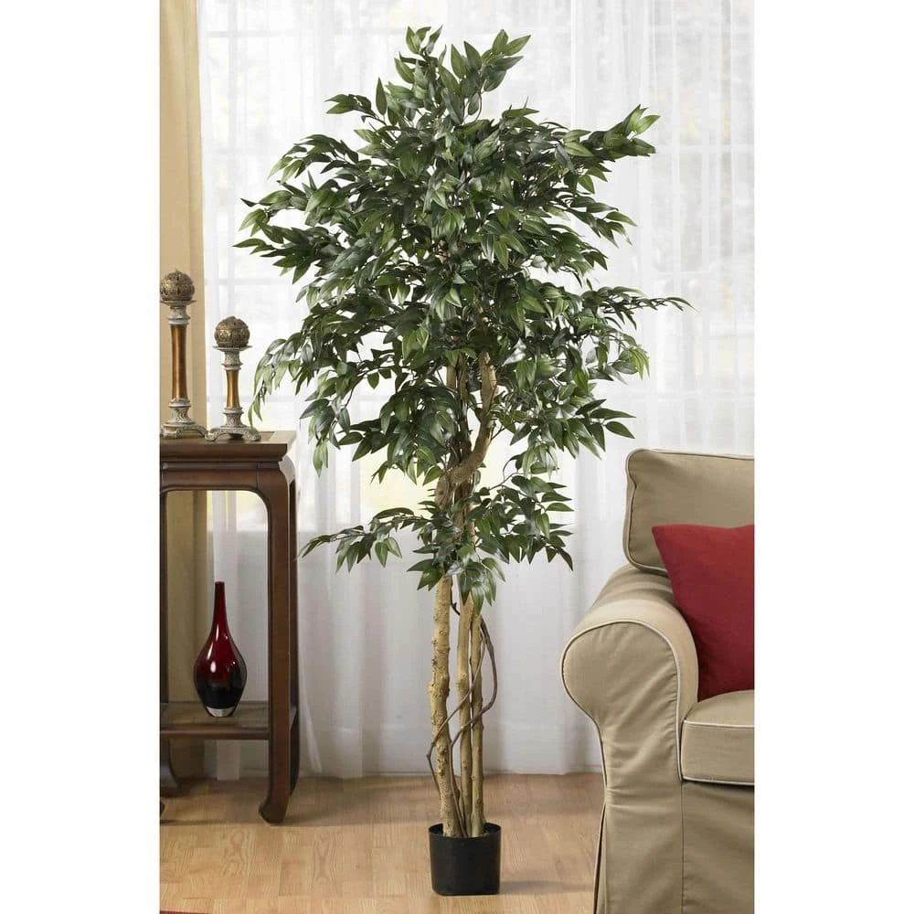 5 Ft. Artificial Smilax Silk Tree 5 5 Ft. Artificial Smilax Silk Tree - Image 3