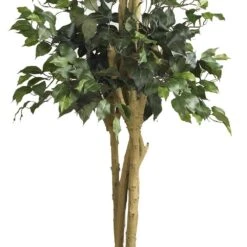 6 Ft. Artificial Double Ball Ficus Silk Tree -Artificial nearly natural artificial trees 5268 4f 1000