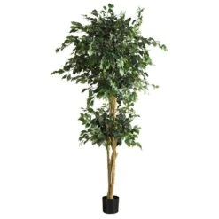 6 Ft. Artificial Double Ball Ficus Silk Tree