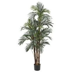 5 Ft. Indoor Robellini Palm Artificial Silk Tree