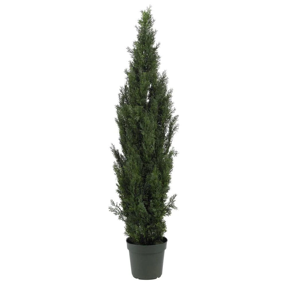 6 Ft. Artificial Mini Cedar Pine Silk Tree 3 6 Ft. Artificial Mini Cedar Pine Silk Tree
