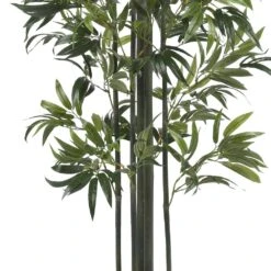 6 Ft. Artificial Bamboo Silk Tree (Green Trunks) -Artificial nearly natural artificial trees 5294 1f 1000
