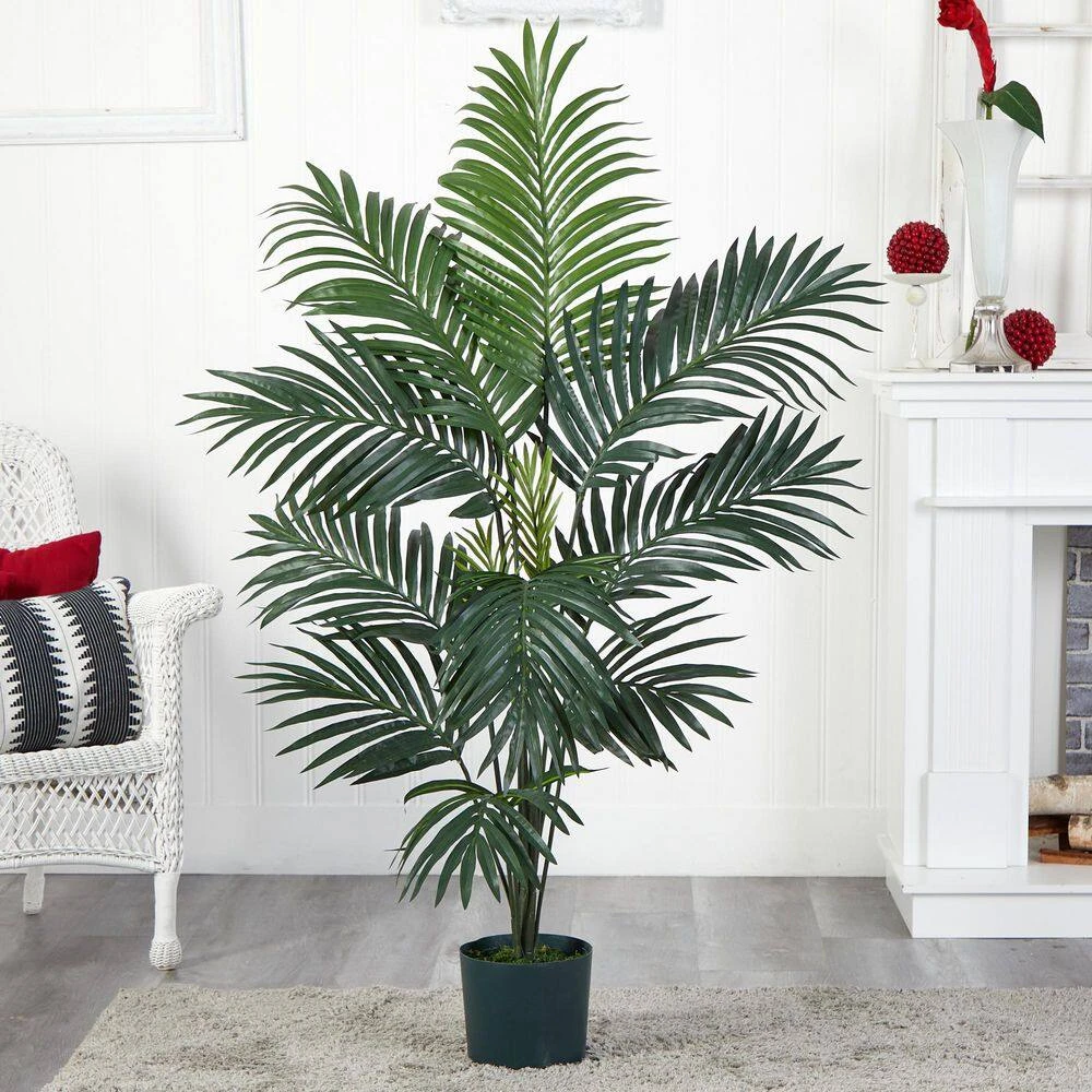 5 Ft. Artificial Kentia Palm Silk Tree 6 5 Ft. Artificial Kentia Palm Silk Tree - Image 4