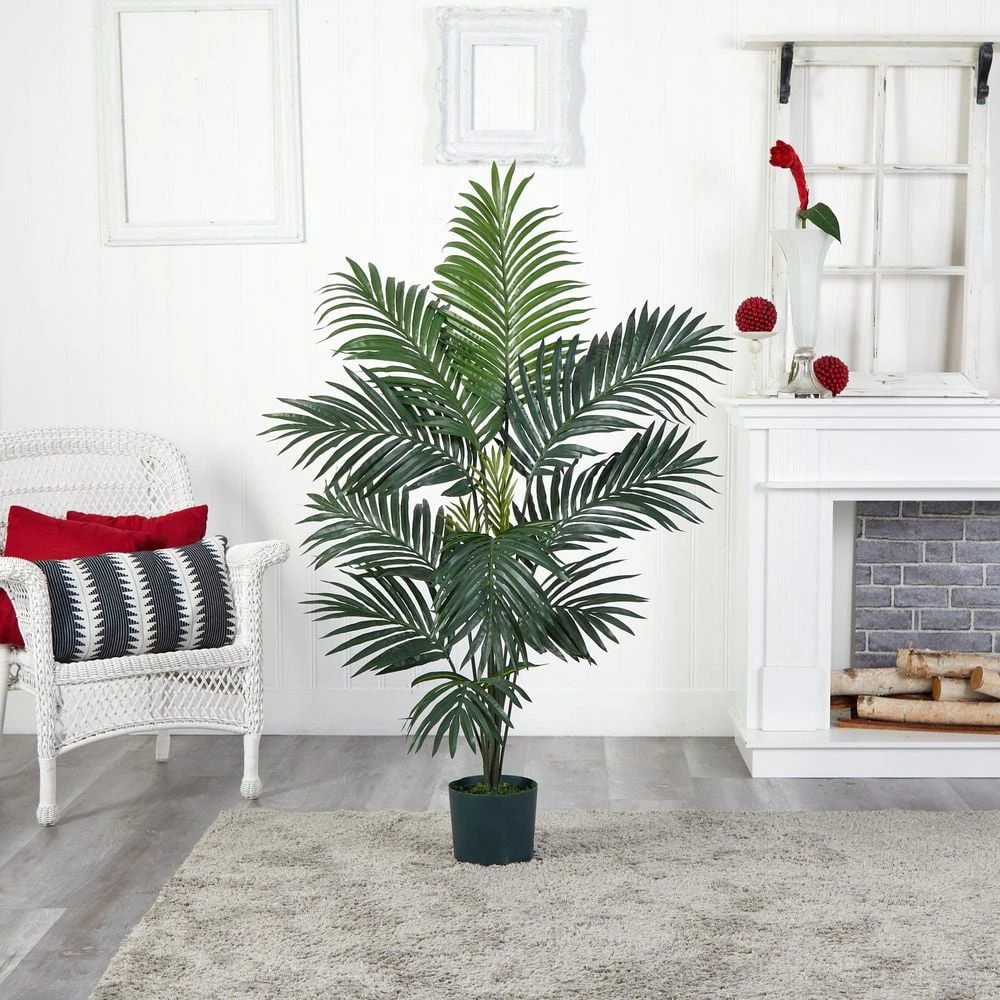 5 Ft. Artificial Kentia Palm Silk Tree 7 5 Ft. Artificial Kentia Palm Silk Tree - Image 5