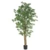 6 Ft. Artificial Japanese Maple Silk Tree 1 6 Ft. Artificial Japanese Maple Silk Tree -Artificial nearly natural artificial trees 5297 64 1000