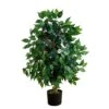 Indoor 3 Ft. Artificial Ficus Silk Tree -Artificial nearly natural artificial trees 5298 64 1000