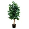 4 Ft. Artificial Ficus Silk Tree -Artificial nearly natural artificial trees 5299 64 1000