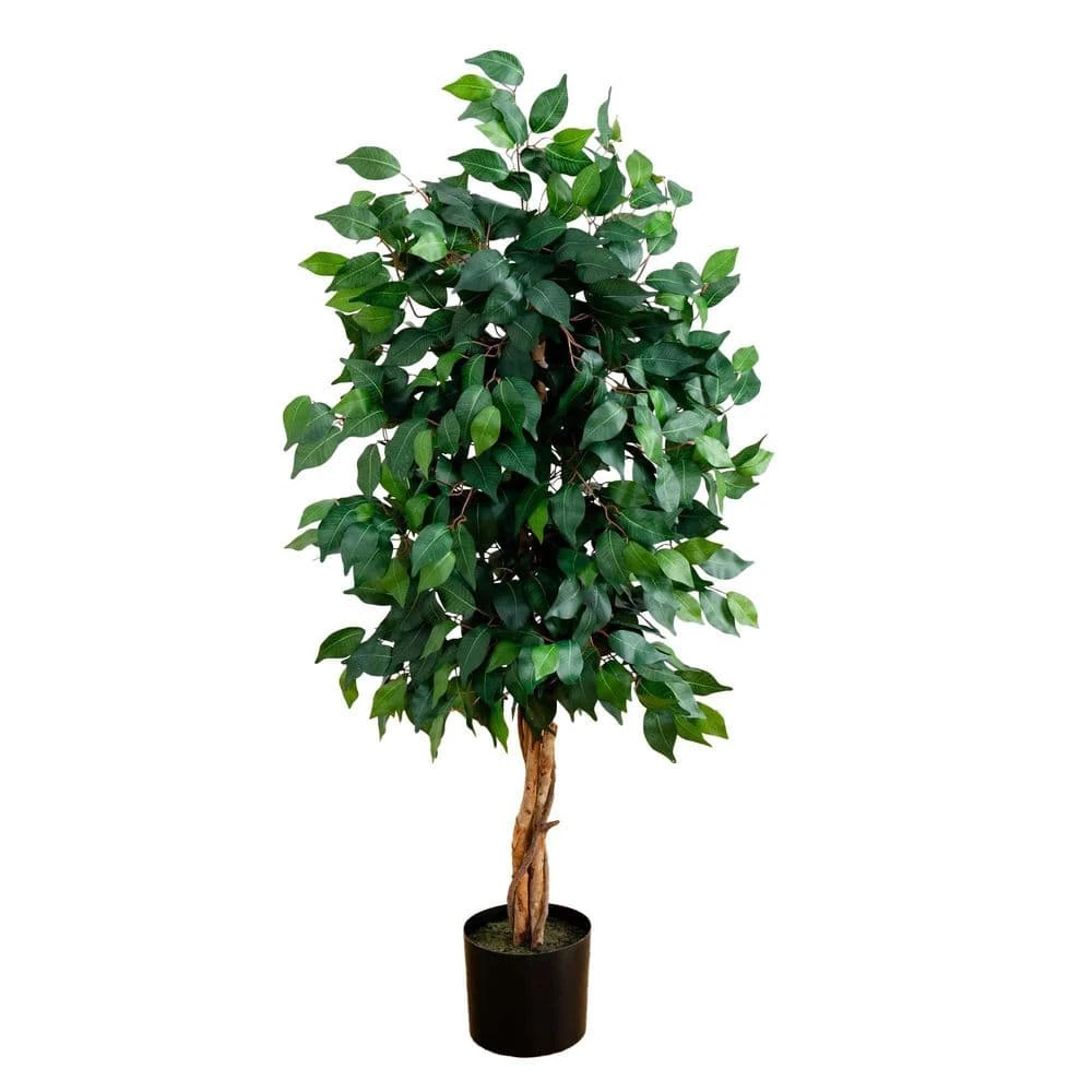 4 Ft. Artificial Ficus Silk Tree 3 4 Ft. Artificial Ficus Silk Tree