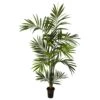 6 Ft. Artificial Green Kenitia Palm Silk Tree 1 6 Ft. Artificial Green Kenitia Palm Silk Tree -Artificial nearly natural artificial trees 5334 64 1000