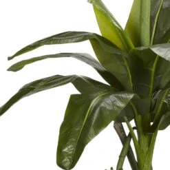 Real Touch 6 Ft. Artificial Green Banana Silk Tree 9 Real Touch 6 Ft. Artificial Green Banana Silk Tree -Artificial nearly natural artificial trees 5338 4f 1000