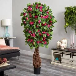 6 Ft. Artificial Green Multi Vine Bougainvillea Silk Tree -Artificial nearly natural artificial trees 5343 31 1000