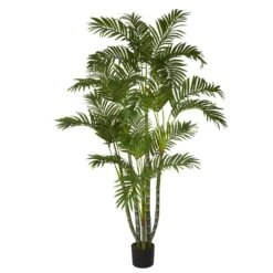 5 Ft. Artificial Green Areca Silk Tree