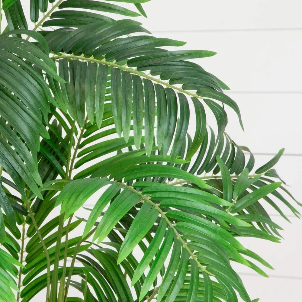 5 Ft. Artificial Green Areca Silk Tree 4 5 Ft. Artificial Green Areca Silk Tree - Image 2