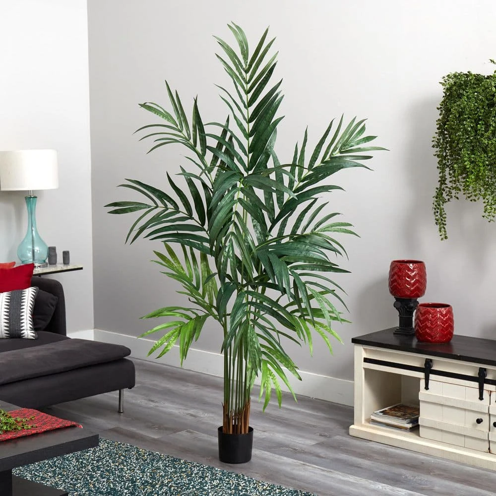 6 Ft. Artificial Kentia Palm Tree 5 6 Ft. Artificial Kentia Palm Tree - Image 3