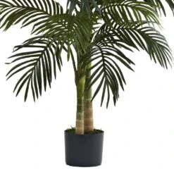 Indoor 4 Ft. Artificial Golden Cane Palm Tree -Artificial nearly natural artificial trees 5357 1f 1000