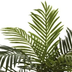 Indoor 5 Ft. Golden Cane Palm Artificial Tree 14 Indoor 5 Ft. Golden Cane Palm Artificial Tree -Artificial nearly natural artificial trees 5358 4f 1000