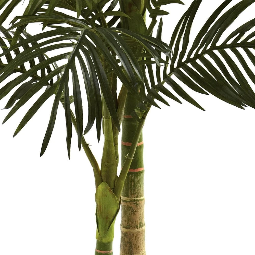 Indoor 5 Ft. Golden Cane Palm Artificial Tree 10 Indoor 5 Ft. Golden Cane Palm Artificial Tree - Image 8