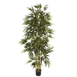6 Ft. Indoor Artificial Bamboo Tree