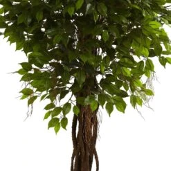 7.5 Ft. Artificial UV Resistant Indoor/Outdoor Ficus Tree -Artificial nearly natural artificial trees 5379 fa 1000