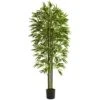 6 Ft. Artificial UV Resistant Indoor/Outdoor Bamboo Tree 1 6 Ft. Artificial UV Resistant Indoor/Outdoor Bamboo Tree -Artificial nearly natural artificial trees 5386 64 1000