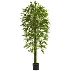 6 Ft. Artificial UV Resistant Indoor/Outdoor Bamboo Tree