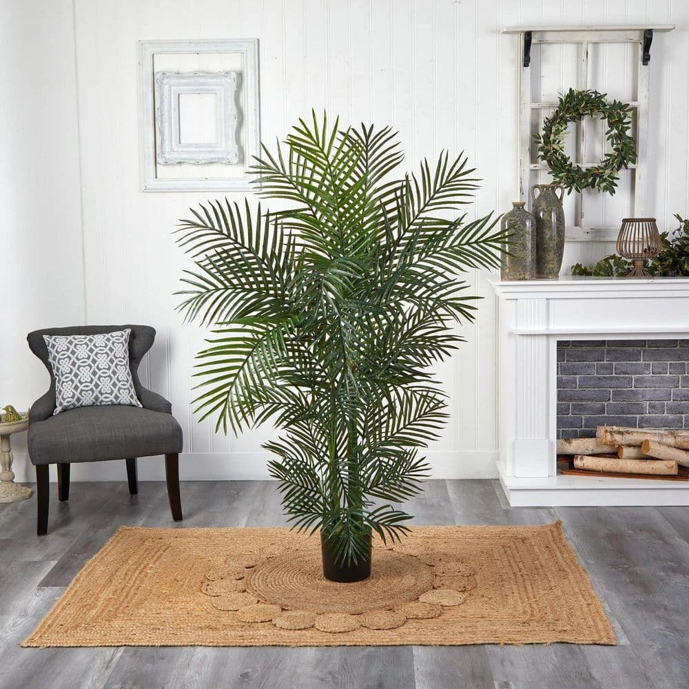 4.5 Ft. Artificial UV Resistant Indoor/Outdoor Areca Palm 6 4.5 Ft. Artificial UV Resistant Indoor/Outdoor Areca Palm - Image 4