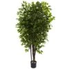 6.5 Ft. Artificial Deluxe Ficus Tree 2 6.5 Ft. Artificial Deluxe Ficus Tree -Artificial nearly natural artificial trees 5402 64 1000