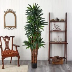 6.5 Ft. Artificial Dracaena Tree -Artificial nearly natural artificial trees 5403 31 1000