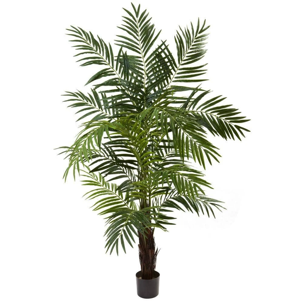 6 Ft. Artificial Areca Palm Tree 3 6 Ft. Artificial Areca Palm Tree