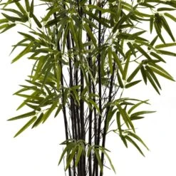 4 Ft. Artificial Black Bamboo Tree 9 4 Ft. Artificial Black Bamboo Tree -Artificial nearly natural artificial trees 5417 4f 1000