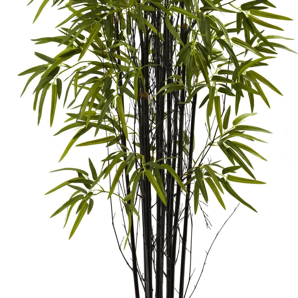 5 Ft. Artificial Black Bamboo Tree 5 5 Ft. Artificial Black Bamboo Tree - Image 3