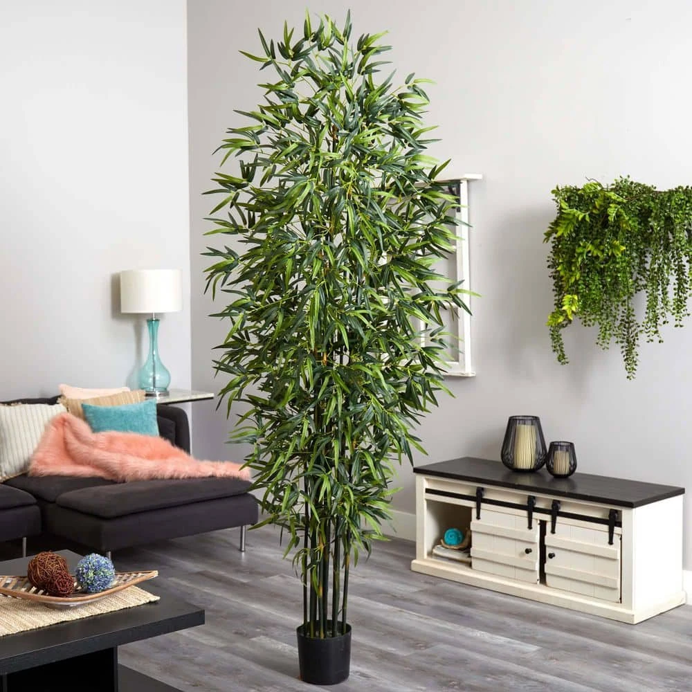 7 Ft. Artificial Green Bamboo Tree 6 7 Ft. Artificial Green Bamboo Tree - Image 4