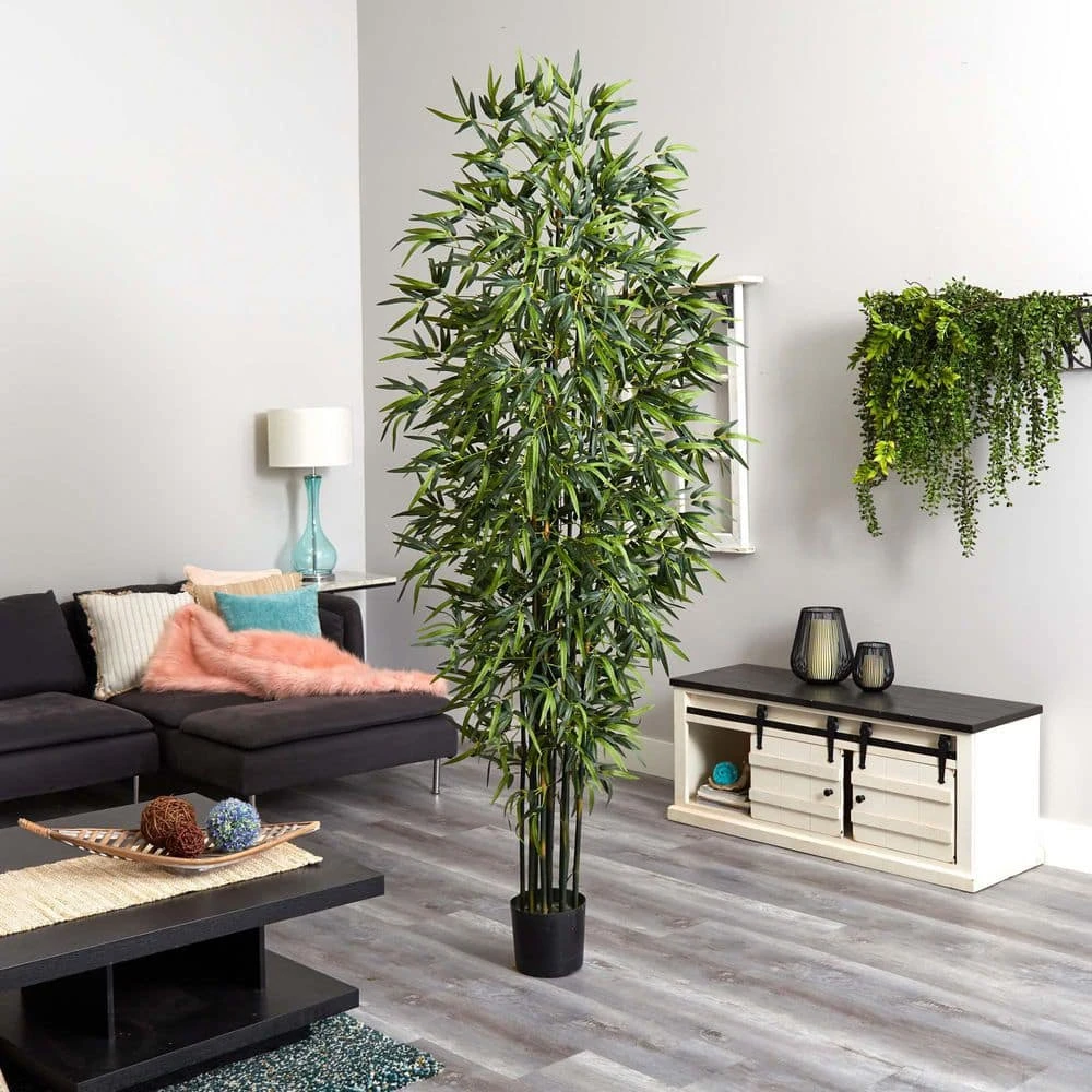 7 Ft. Artificial Green Bamboo Tree 7 7 Ft. Artificial Green Bamboo Tree - Image 5