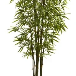7 Ft. Artificial Green Bamboo Tree 9 7 Ft. Artificial Green Bamboo Tree -Artificial nearly natural artificial trees 5421 4f 1000