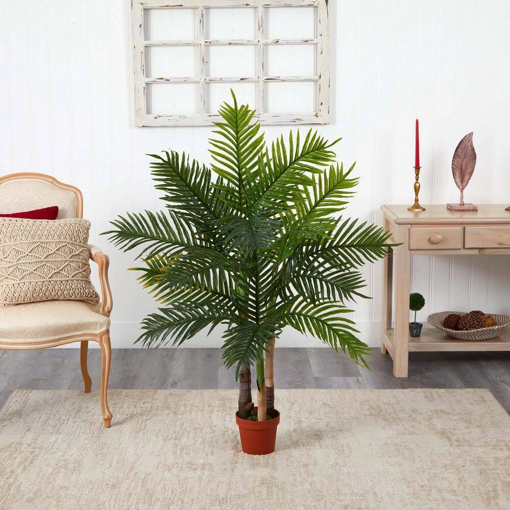 Real Touch 4 Ft. Artificial Areca Palm Tree 6 Real Touch 4 Ft. Artificial Areca Palm Tree - Image 4