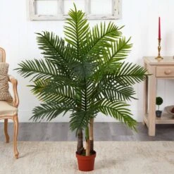 Real Touch 4 Ft. Artificial Areca Palm Tree 9 Real Touch 4 Ft. Artificial Areca Palm Tree -Artificial nearly natural artificial trees 5424 4f 1000
