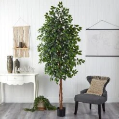 8 Ft. Artificial Ficus Tree 15 8 Ft. Artificial Ficus Tree -Artificial nearly natural artificial trees 5427 31 1000