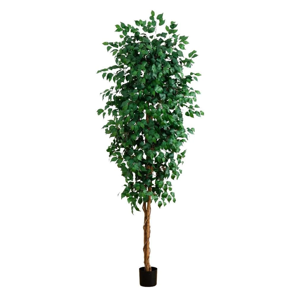 8 Ft. Artificial Ficus Tree 3 8 Ft. Artificial Ficus Tree