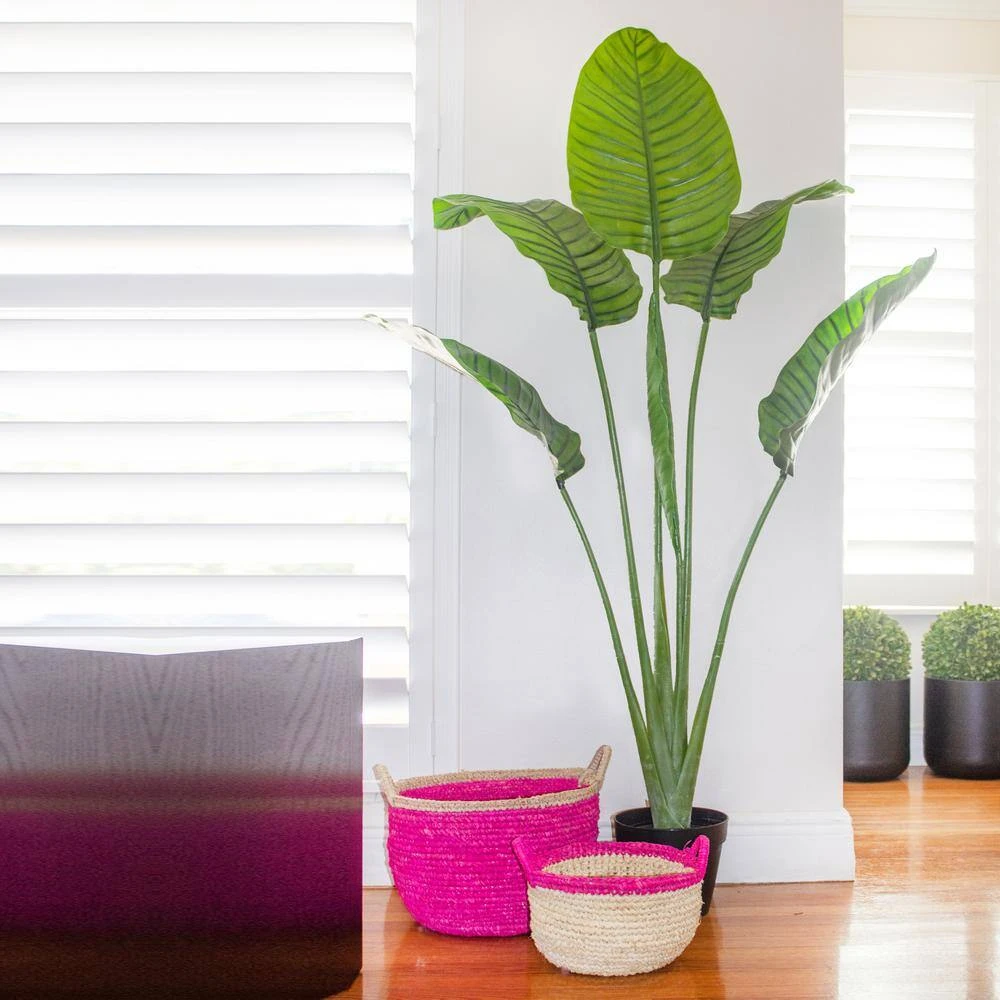 63 In. Artificial UV Resistant Indoor/Outdoor Travelers Palm Tree 12 63 In. Artificial UV Resistant Indoor/Outdoor Travelers Palm Tree - Image 10