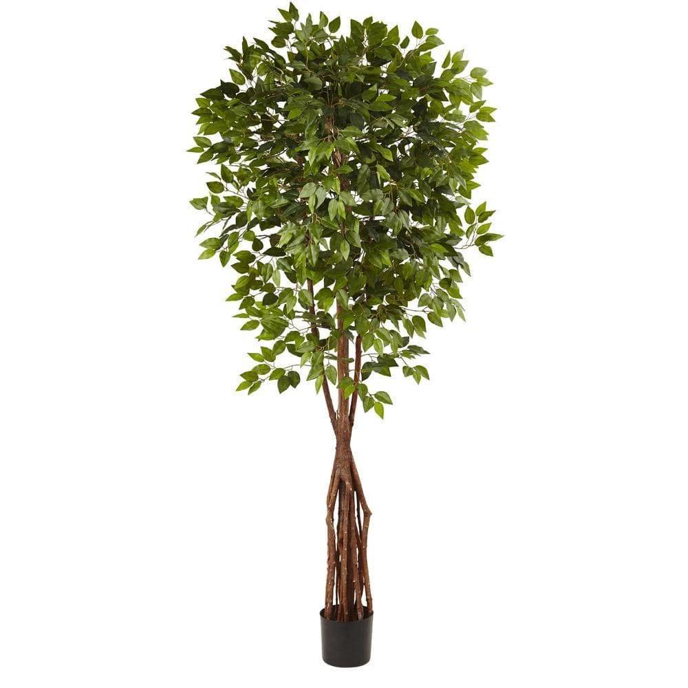 7.5 Ft. Artificial Super Deluxe Ficus Tree 3 7.5 Ft. Artificial Super Deluxe Ficus Tree