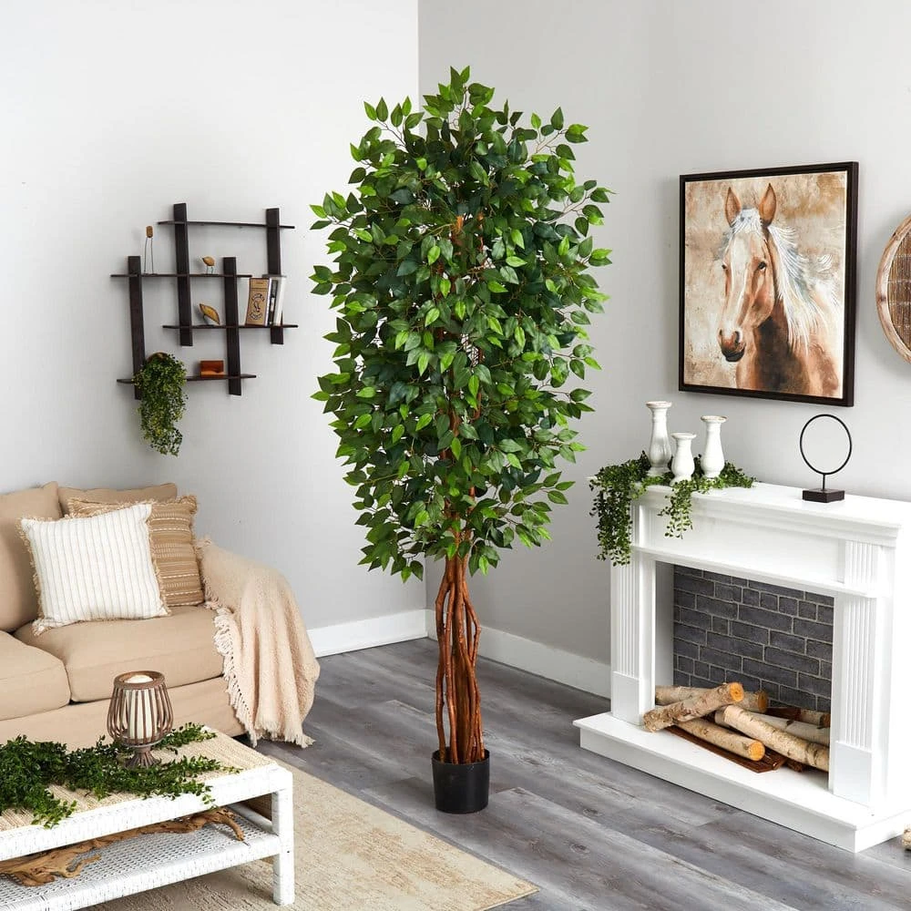 7.5 Ft. Artificial Super Deluxe Ficus Tree 4 7.5 Ft. Artificial Super Deluxe Ficus Tree - Image 2
